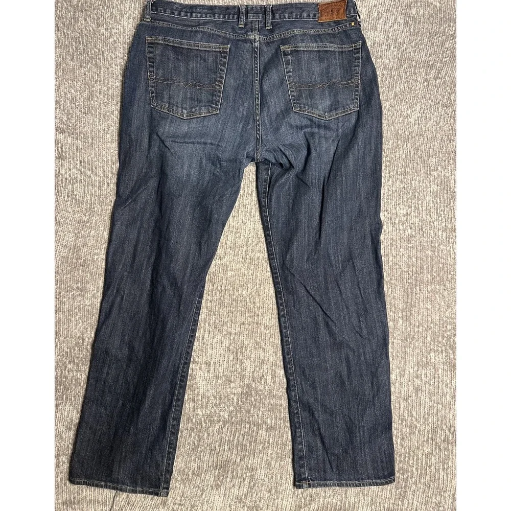 Lucky Brand Jeans Men's 363 New Vintage Straight 38x32 Blue Denim